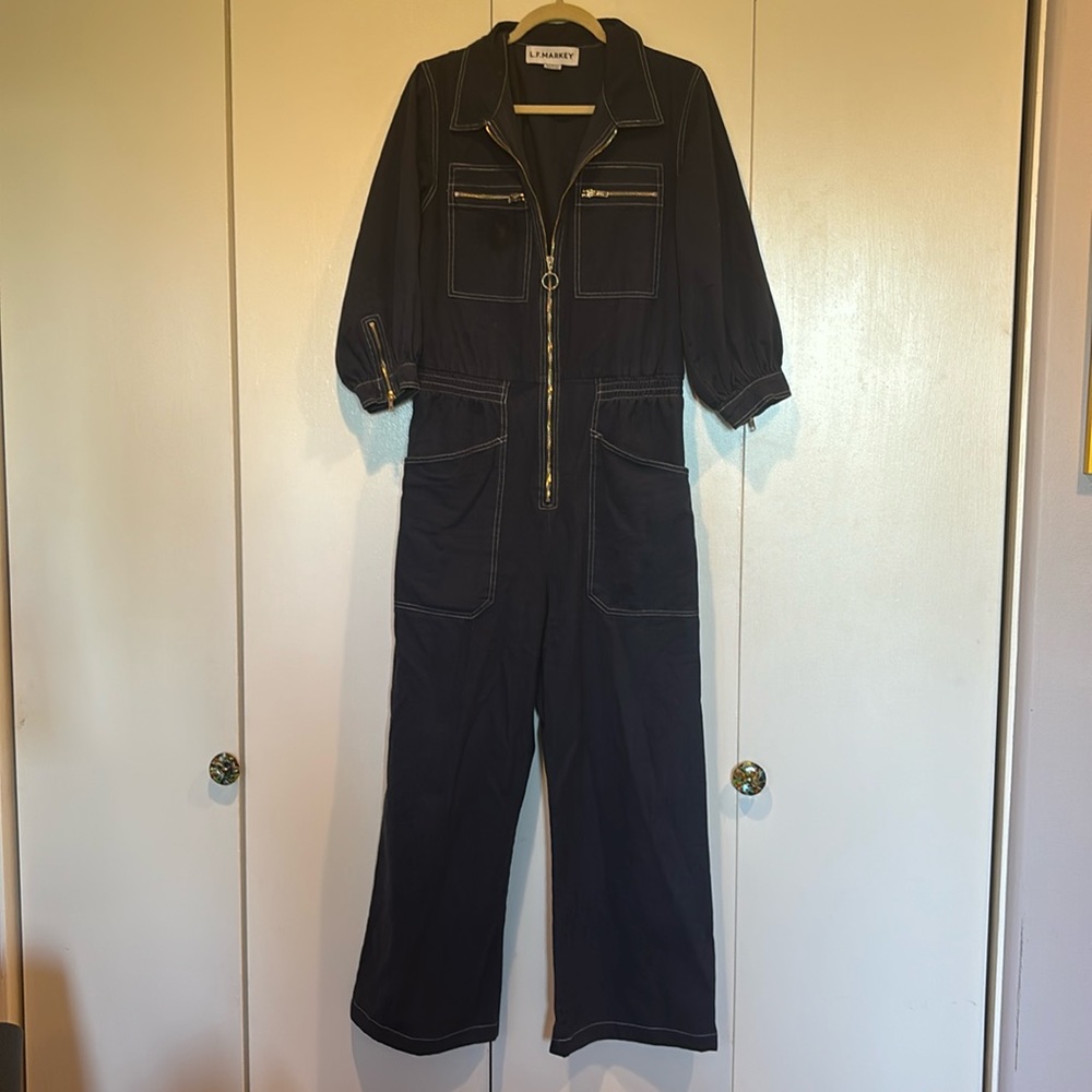 L.F. Markey jumpsuit in Navy, size 8